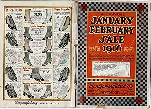 14TH ANNUAL JANUARY FEBRUARY SALE 1916 Montgomery Ward Co.