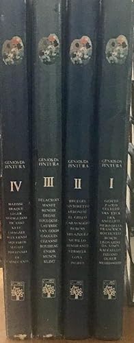 Genios Da Pintura: (4 Volumes) Volumes 1, 2, 3, and 4 Gustav Klimt, Modigliani, Durer, Picasso, C...