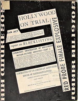 Film Culture. No. 50-51 Fall & Winter 1970: Hollywood Blacklisting (on Trial).