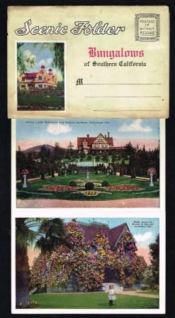 Scenic Folder; Bungalows of Southern California
