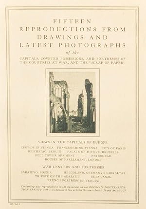 Fifteen Reproductions from Drawings and Latest Photographs of the Capitals, Coveted Possessions, ...