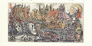 Die tote Stadt - Ein Traum . Mit einer handcolorierten Radierung von Paul Mersmann [Erstdruck, si...