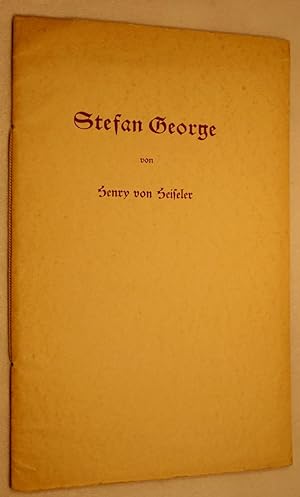 Stefan George.