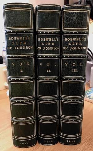 The Life of Samuel Johnson, LL.D. In three volumes