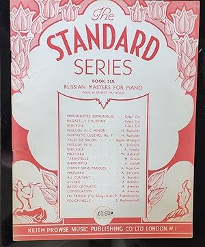 The Standard Series Book Six Russian Masters For Piano Sheet Music