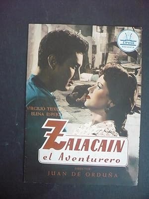 ZALACAIN EL AVENTURERO. Guía Publicitaria.
