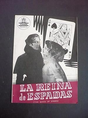 LA REINA DE ESPADAS. Guía Publicitaria.
