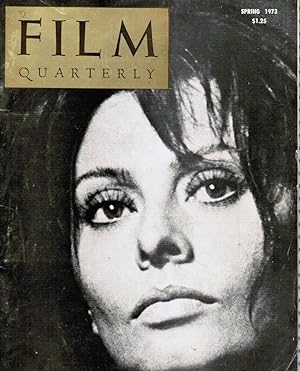 Film Quarterly: Spring 1973 Sophia Loren, Cover
