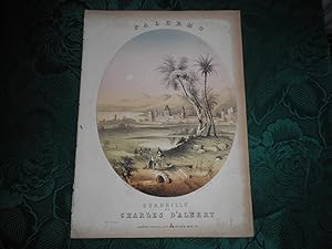 PALERMO. Quadrille by Charles D'Albert. Delightful Brandard and Hanhart Coloured Lithograph Sheet...