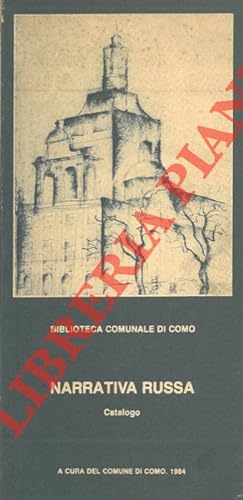 Biblioteca Comunale di Como. Narrativa russa. Catalogo.