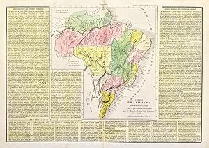 Impero brasiliano dalle pi? recenti mappe e dall'Atl. per l'AmerÖper l'Atlante St. Geog. Polit. L...