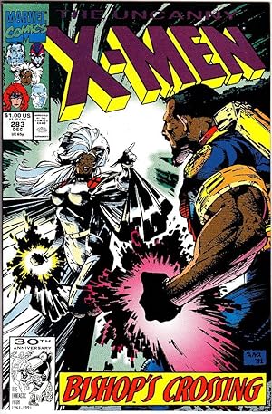 Uncanny X-Men #283 (Dec 1991) 1st Full Appearance Bishop (Comic)