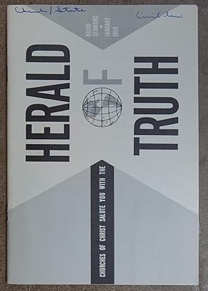 Herald of Truth: Radio Sermons January 1960 - Churches of Christ