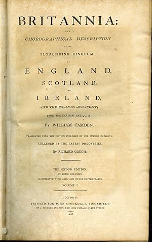 Britannia: or a Chorographical Description of the Flourishing Kingdoms of England, Scotland, and ...