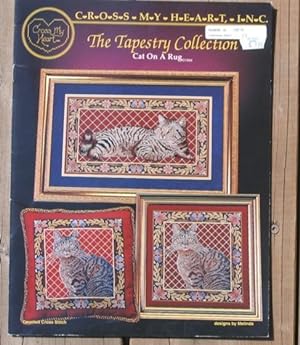 The Tapestry Collection: Cat on a Rug -(illustrated cross stitch guide)-