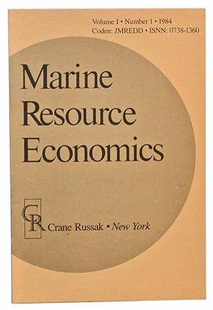 Marine Resource Economics, Volume 1, Number 1 (1984)