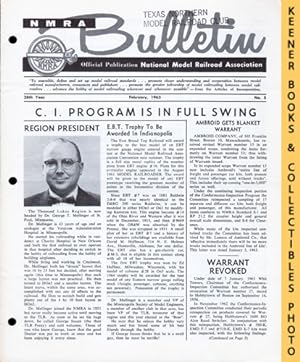 NMRA Bulletin Magazine, February 1963: 28th Year No. 5 : Official Publication of the National Mod...