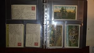 22 World War I Postcards.
