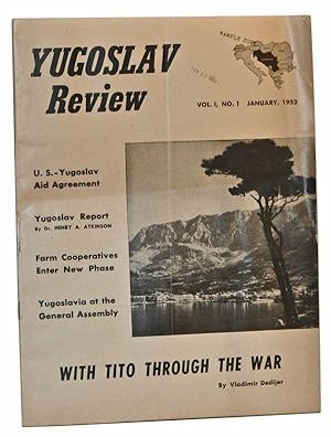 Yugoslav Review, Volume I, Number 1 (January, 1952)