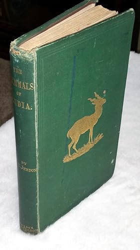 The Mammals of India; A Natural History of All the Animals Known to Inhabit Continental India