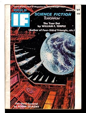 "IN THE SHIELD" in Worlds of If Science Fiction Magazine, January 1969, Vol. 19, No. 1, Issue 134.