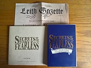 Secrets of The Fearless - proof copy + log book + newspaper