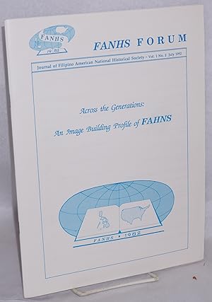 FANHS Forum: Journal of Filipino American National Historical Society. Vol. 1 no. 2 (July 1992)