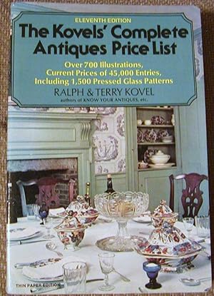The Kovels' Complete Antiques Price List