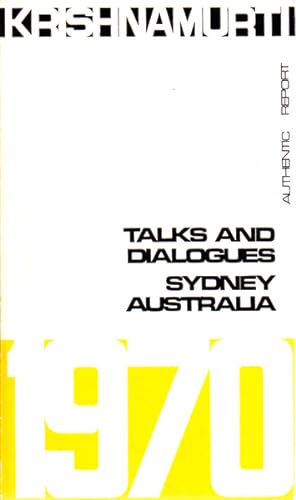 Talks and Dialogues