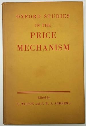 Oxford Studies in the Price Mechanism