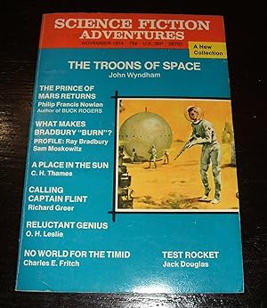 Science Fiction Adventures for November 1974 // The Photos in this listing are of the book that i...