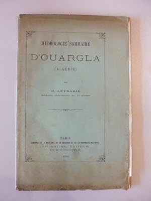 Hydrologie sommaire D'OUARGLA
