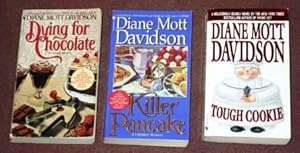 Diane Mott Davidson Book Lot - 3 Pocket Books (USED)