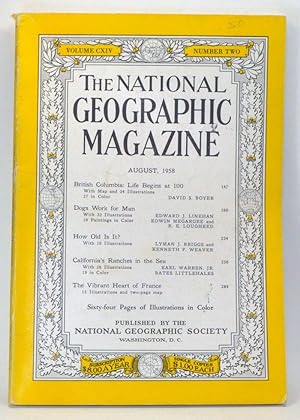 The National Geographic Magazine, Volume CXIV, Number Two (August, 1958)