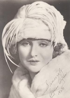 AGNES AYRES - A Vintage Promo Still  Autographed