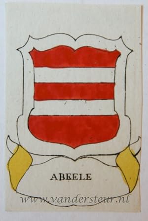 Wapenkaart/Coat of Arms: Abeele (Van den)
