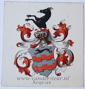 Wapenkaart/Coat of Arms: Acquoy