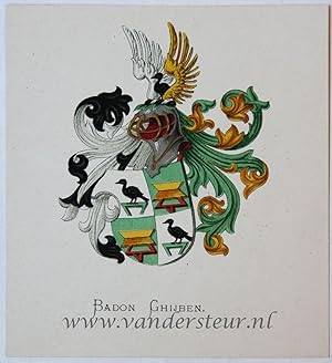 Wapenkaart/Coat of Arms: Badon Ghijben