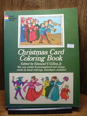 CHRISTMAS CARD COLORING BOOK