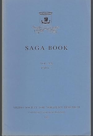 Saga-Book Vol. XX Part 3