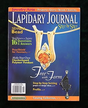 Lapidary Journal - February, 2002. Step by Step Issue. Dendrite Jewelry; Honalee Dragon Facet; Ch...