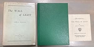 The Wall of Light Photos in this listing are of the book that is offered for sale