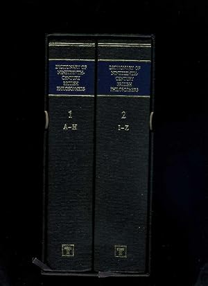 The Dictionary of Nineteenth-Century British Philosophers 2 Volumes