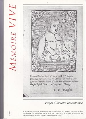 Mémoire Vive. Pages d'histoire lausannoise 1995