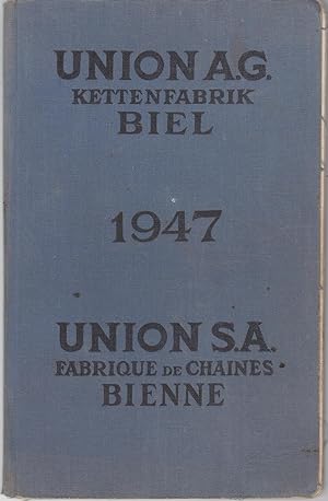 Union A.G. Kettenfabrik Biel / Union S.A. Fabrique de Chaines Bienne. Catalogue