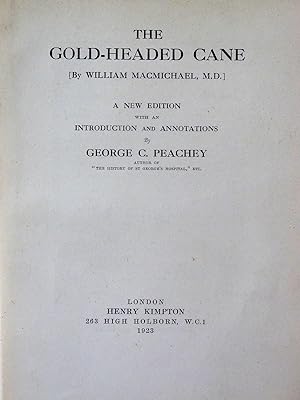 The Gold-Headed Cane