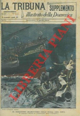 Il disastro marittimo dell'Isola del Tino. Il vapore  Maria P.  affondato dall'  Ortigia .