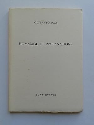 Hommage et Profanations [ Provenance Bibliothèque Gaston PUEL ]
