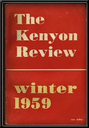 The Kenyon Review, Vol. 21, No. 1 (Winter 1959)