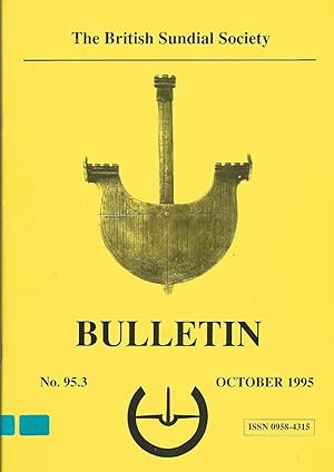 The British Sundial Society Bulletin No. 95.3, October 1995.